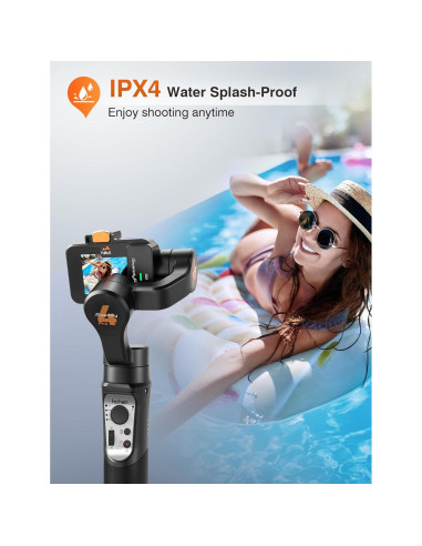 Estabilizador de Cardán 3 Ejes Hohem iSteady Pro4 para GoPro