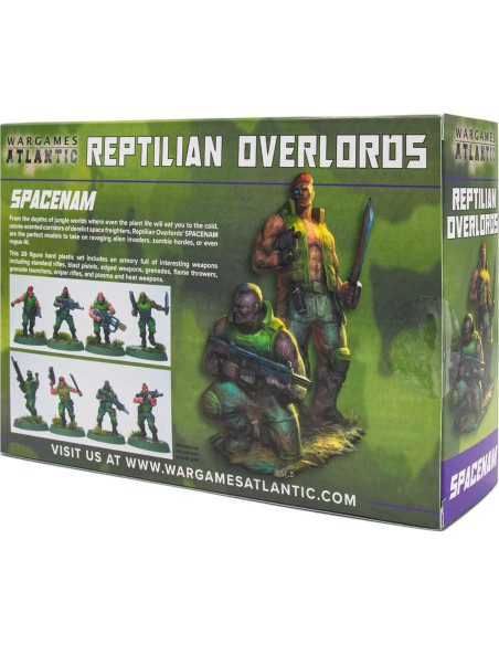 Figuras Señores Reptilianos SpaceNam 20 Modelos 28MM Figuras Señores Reptilianos SpaceNam 20 Modelos 28MM