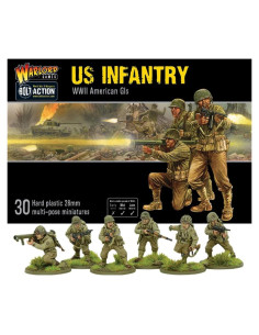 Miniaturas Warlord Games Infantería EE. UU. 28mm WWII