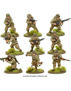 Miniaturas Warlord Games Infantería EE. UU. 28mm WWII 2