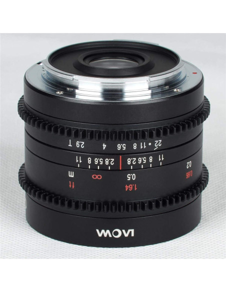 Lente Cine Laowa 9mm T2.9 Zero-D para Micro Cuatro Tercios Lente Cine Laowa 9mm T2.9 Zero-D para Micro Cuatro Tercios