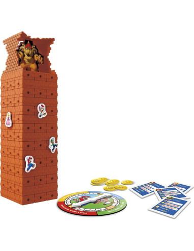 Jenga Super Mario Hasbro | Juego de Apilamiento 8+