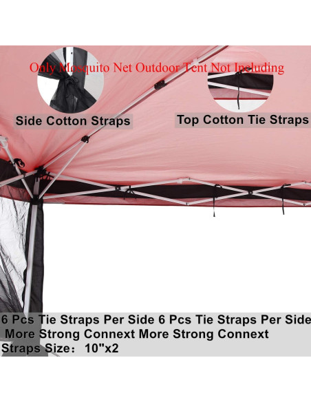 Red de Mosquito PROHIKER para Gazebo 3,05 x 1,98 m Negra Red de Mosquito PROHIKER para Gazebo 3,05 x 1,98 m Negra
