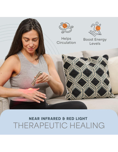 Terapia de Luz Infrarroja LifePro LP-LMCR-SLV Alivio Dolor