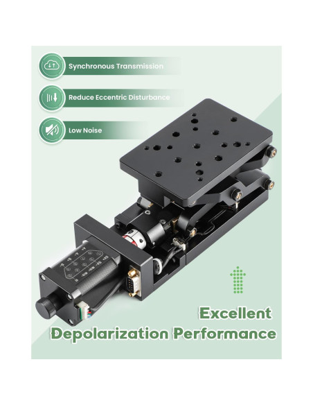 Plataforma Elevadora Eléctrica Huanyu Z-Axis 60mm Carga Alta Plataforma Elevadora Eléctrica Huanyu Z-Axis 60mm Carga Alta
