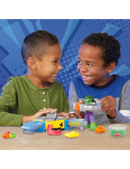 Play-Doh Marvel Hulk Smash Set de Juego con Figura 12.7 cm Play-Doh Marvel Hulk Smash Set de Juego con Figura 12.7 cm
