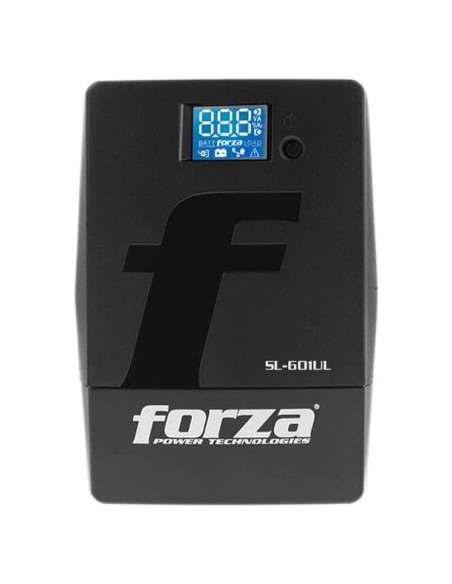 UPS Forza SL-601UL 600VA con 6 salidas y pantalla LCD