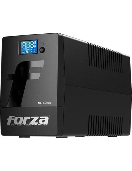 UPS Forza SL-601UL 600VA con 6 salidas y pantalla LCD