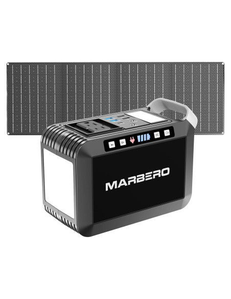 Generador Solar MARBERO M822S 148Wh con Panel 40W Generador Solar MARBERO M822S 148Wh con Panel 40W