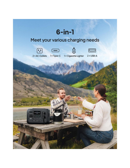Generador Solar BLUETTI AC2A 204Wh 300W Carga Rápida Generador Solar BLUETTI AC2A 204Wh 300W Carga Rápida