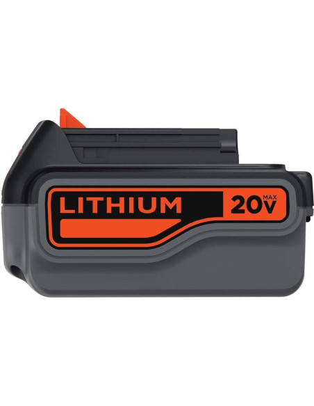 Batería de Ión de Litio 20V 4Ah BLACK+DECKER LB2X4020-OPE Batería de Ión de Litio 20V 4Ah BLACK+DECKER LB2X4020-OPE