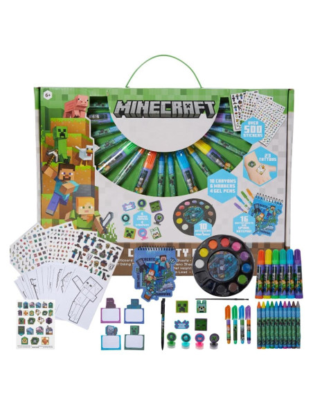 Conjunto de Arte Minecraft para Niños - 984 Piezas Creativas Conjunto de Arte Minecraft para Niños - 984 Piezas Creativas
