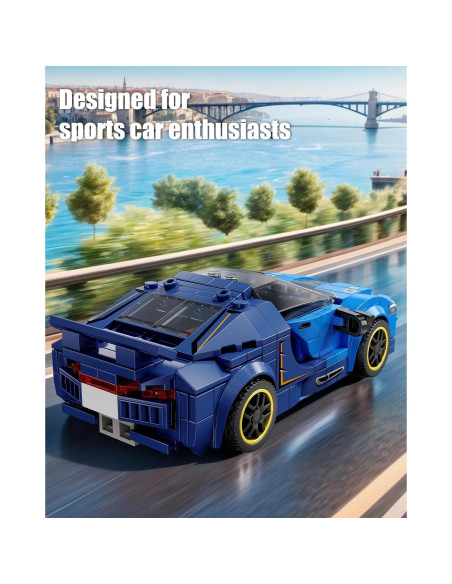 Set de Bloques de Construcción Auto Deportivo TYCOLE 326pcs Set de Bloques de Construcción Auto Deportivo TYCOLE 326pcs