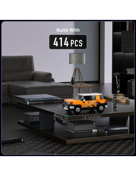 Mould King SUV Juguete de Construcción 414 Piezas 27059 Mould King SUV Juguete de Construcción 414 Piezas 27059