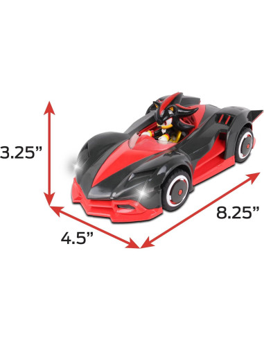 Coche RC NKOK Turbo Boost Shadow The Hedgehog 29cm