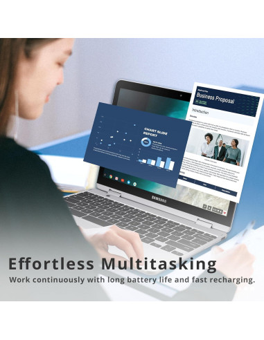 Samsung Chromebook Plus V2 2-en-1 30.99cm Pantalla Táctil