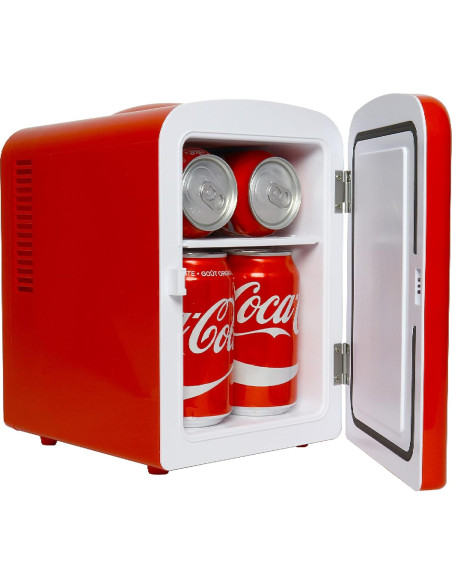Mini Nevera Bluetooth Koolatron 4L Portátil Rojo Vintage Mini Nevera Bluetooth Koolatron 4L Portátil Rojo Vintage