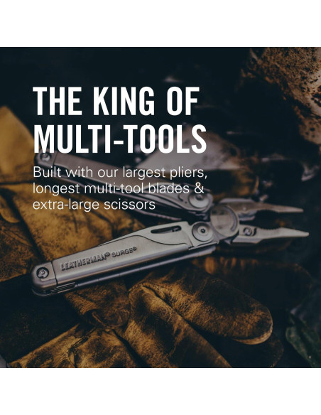LEATHERMAN Surge 21-en-1 Multiusos Acero Inoxidable LEATHERMAN Surge 21-en-1 Multiusos Acero Inoxidable