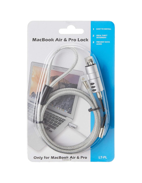 Candado de Seguridad USB 3.0 CTA Digital para MacBook Candado de Seguridad USB 3.0 CTA Digital para MacBook