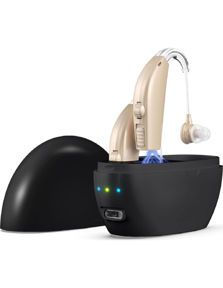Audífonos Kullre GM-311T con cancelación de ruido y carga Audífonos Kullre GM-311T con cancelación de ruido y carga