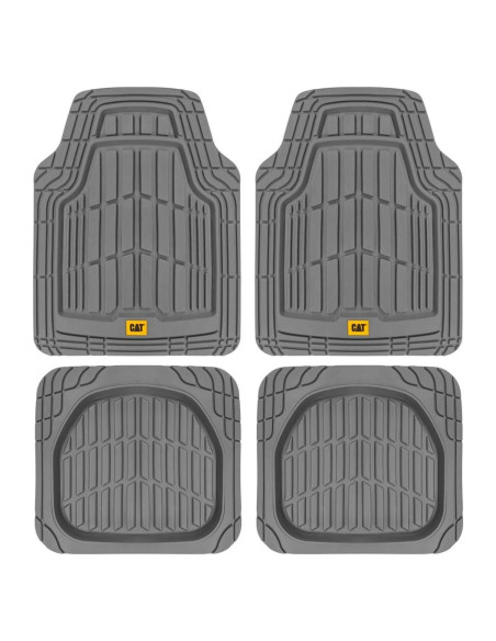 Alfombrillas de Goma CAT CAMT-1004-GR para Auto SUV Gris Alfombrillas de Goma CAT CAMT-1004-GR para Auto SUV Gris