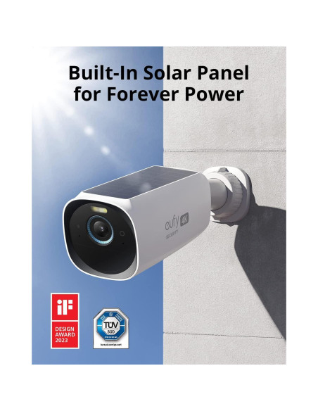 Cámara de Seguridad Eufy Security eufyCam 3 4K Solar AI Cámara de Seguridad Eufy Security eufyCam 3 4K Solar AI