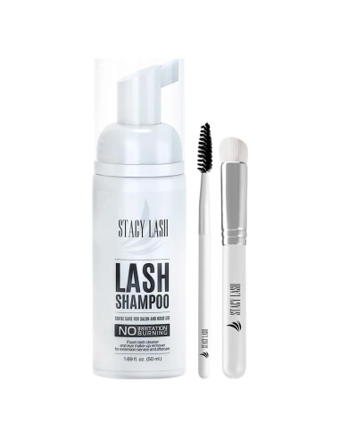 Champú Limpiador para Pestañas Stacy Lash 50ml con Cepillo