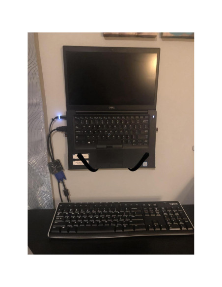 Soporte de Montaje en Pared AUXPhome para Laptop Negro Soporte de Montaje en Pared AUXPhome para Laptop Negro