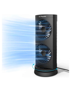 Ventilador de Torre Oscilante Dr. Prepare 33 cm 3 Velocidades