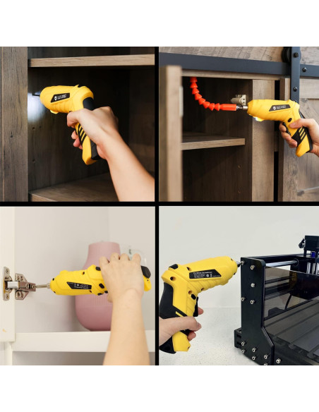 Destornillador Eléctrico SainSmart 3.6V con 45 Puntas Destornillador Eléctrico SainSmart 3.6V con 45 Puntas