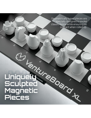 Juego de Ajedrez Magnético Portátil VentureBoard 10" Plegable