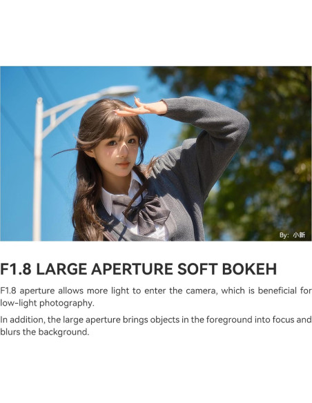 Lente Prime TTArtisan 56mm F1.8 Autofocus para Nikon Z Lente Prime TTArtisan 56mm F1.8 Autofocus para Nikon Z