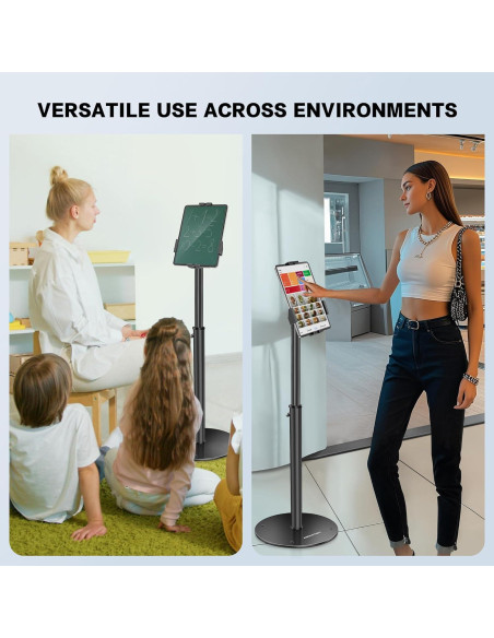 Soporte de Piso Ajustable AboveTEK para Tablet 7.9"-11" Soporte de Piso Ajustable AboveTEK para Tablet 7.9"-11"