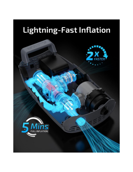 Bomba de aire eléctrica Swonder S20Li6K 20 PSI 350 LPM Bomba de aire eléctrica Swonder S20Li6K 20 PSI 350 LPM