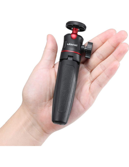 Trípode ULANZI MT-08 con Polo de Extensión y Soporte para Móvil Trípode ULANZI MT-08 con Polo de Extensión y Soporte para Móvil