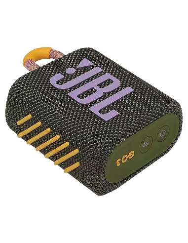 Altavoz Inalámbrico Bluetooth JBL GO3 Verde Militar IP67