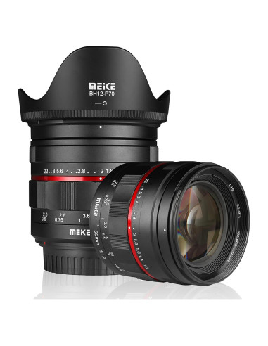 Lente Meike 50mm F1.2 Manual para Canon DSLR EF