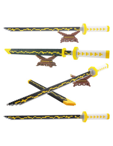 Kit de Construcción Espada Zenitsu BEEGO 70.1 cm Cosplay Anime