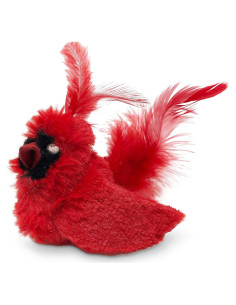 Juguete Interactivo para Gatos OurPets RealBirds con Hierba Gatera