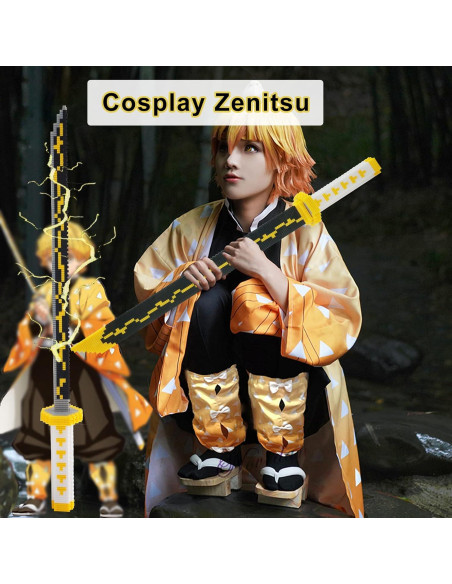 Kit de Construcción Espada Zenitsu BEEGO 70.1 cm Cosplay Anime Kit de Construcción Espada Zenitsu BEEGO 70.1 cm Cosplay Anime