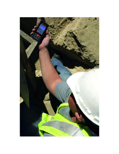 Medidor Láser Bosch GLM400C 121.92m Bluetooth y Pantalla Color