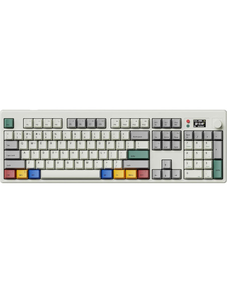 Teclado Mecánico BOYI K104Pro Retro 104 Teclas RGB HotSwap Teclado Mecánico BOYI K104Pro Retro 104 Teclas RGB HotSwap