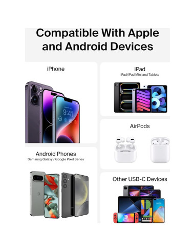 Cargador Portátil Belkin 10,000mAh USB-C y Lightning - Negro