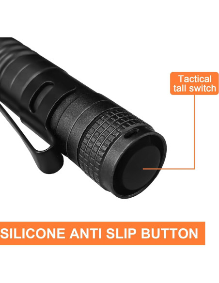2 Linternas LED de Bolsillo ATZNZIK 13.21 cm Ultra Brillantes 2 Linternas LED de Bolsillo ATZNZIK 13.21 cm Ultra Brillantes