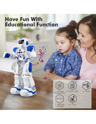 Robot Control Remoto Programable Azul ShanTou 0.60 kg