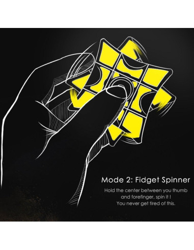 Cubo Fidget Spinner D-FantiX 1x3x3 Antiestrés Portátil