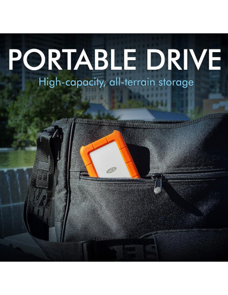 Disco Duro Externo LaCie Rugged Mini 2TB Resistente USB 3.0 Disco Duro Externo LaCie Rugged Mini 2TB Resistente USB 3.0