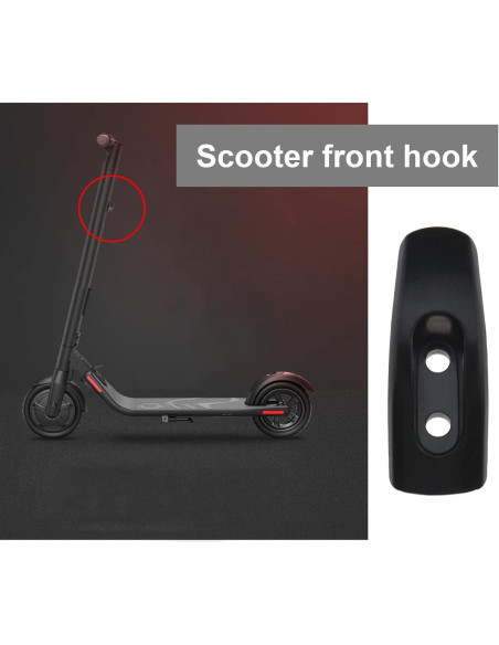 Gancho Plegable Micro Traders para Scooter NineBot Negro Gancho Plegable Micro Traders para Scooter NineBot Negro