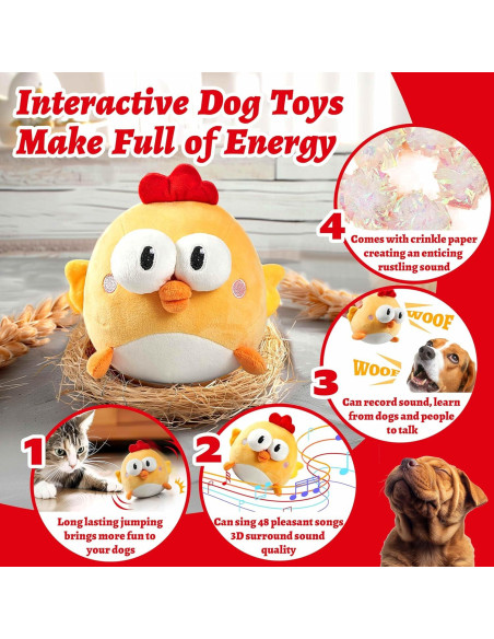 Juguete Interactivo para Perros GUKCO Pelota Squeaky 19cm Juguete Interactivo para Perros GUKCO Pelota Squeaky 19cm