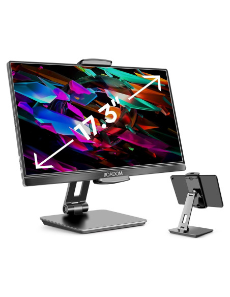 Soporte para Tableta ROADOM RLZ-01 Ajustable 360 Plegable Soporte para Tableta ROADOM RLZ-01 Ajustable 360 Plegable
